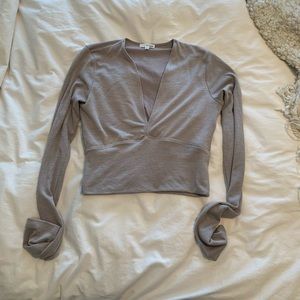 Wilfred Free cropped long sleeve shirt